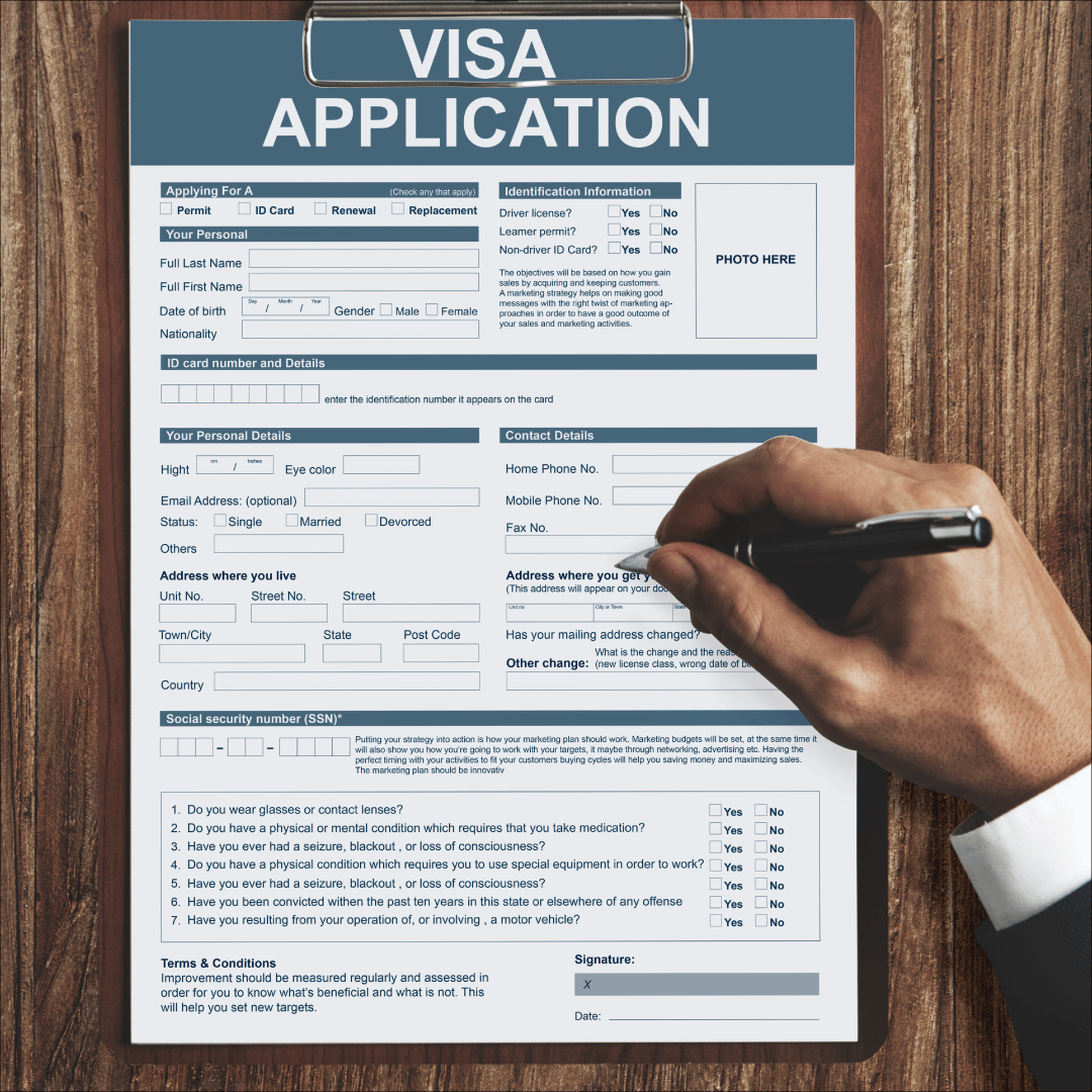Visa-application